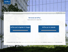 Tablet Screenshot of airplusitaly.com
